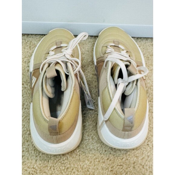 Adidas Women's Exhibit Select CP Mid Athletic Basketball Shoes Beige Sz 8 1/2 - Picture 10 of 14